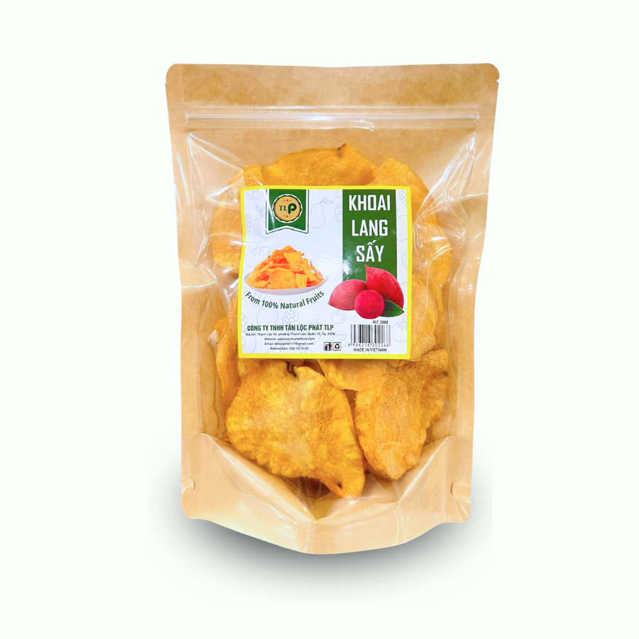KHOAI LANG VÀNG SẤY MẬT ONG TÂN LỘC PHÁT BỊCH 200G