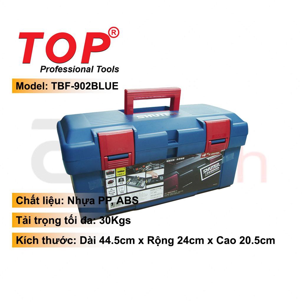 Hộp đựng, thùng đồ nghề nhựa top cao cấp 901, 902, 905 mã tbf-blue siêu bền