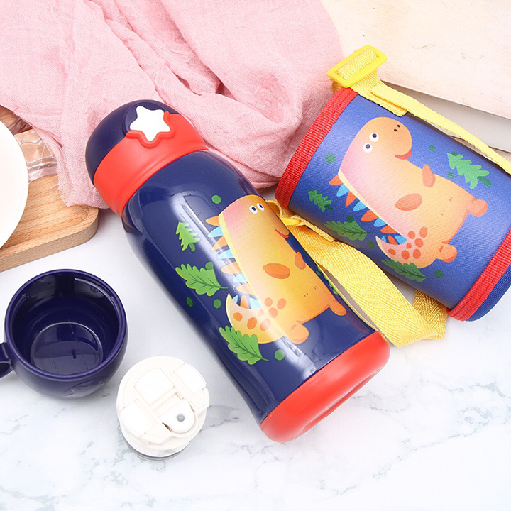 [XẢ KHO] Bình giữ nhiệt cho bé loại tốt- tiện lơi cho bé mang đi học đi chơi dã ngoại cùng gia đình