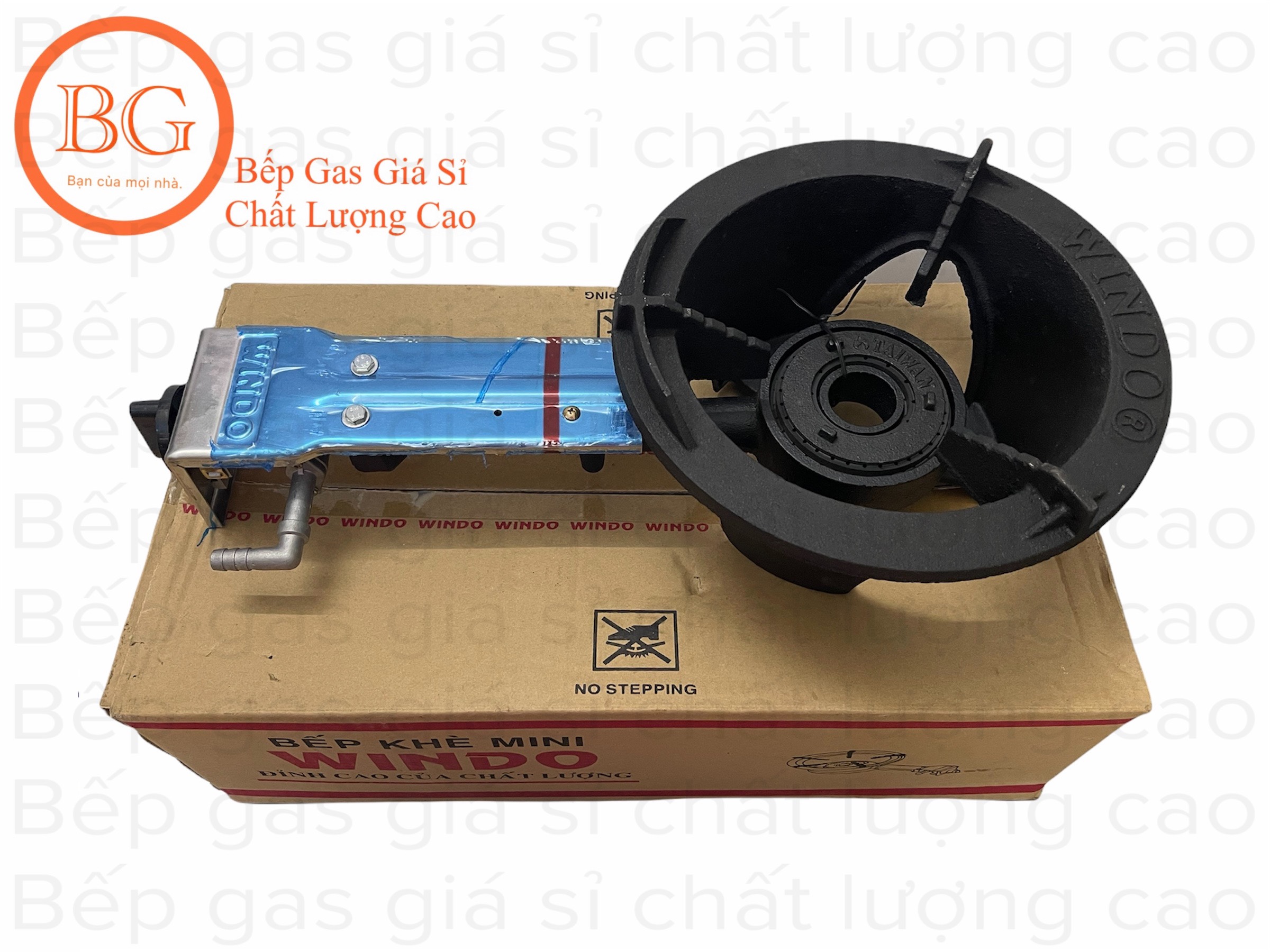 Bếp Gas Công Nghiệp Khè Windo Mini – Nhỏ Gọn, Lửa Mạnh, Dành Cho Gia Đình & Quán Nhỏ | Hàng Chính Hãng