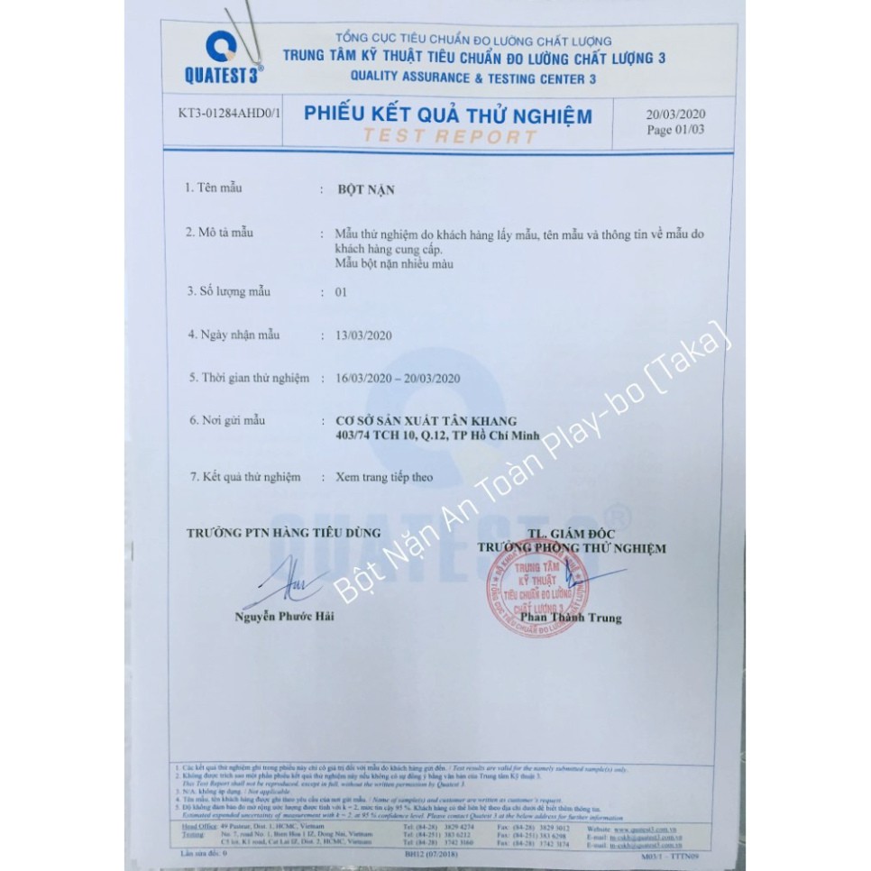 16 màu Hộp gấu bột nặn đất nặn bột mì Taka (tặng kèm dụng cụ chơi)