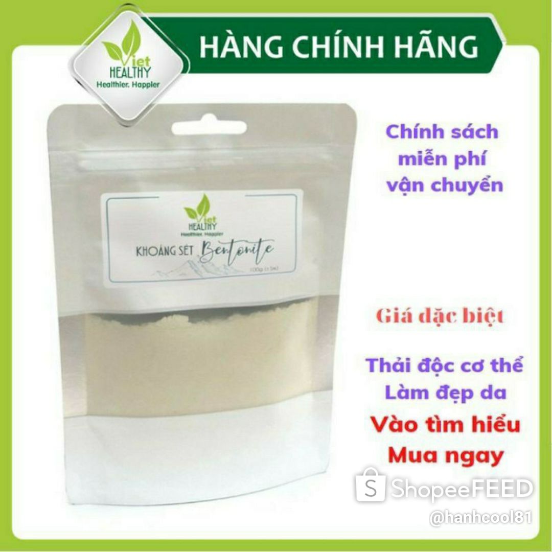 Khoáng sét Bentonite Clay 500g