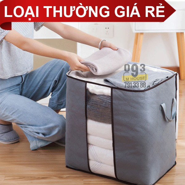 Storage Bag Clothes Blanket Pillow Box Clothing Sweater Box Pouch Holder Organizer