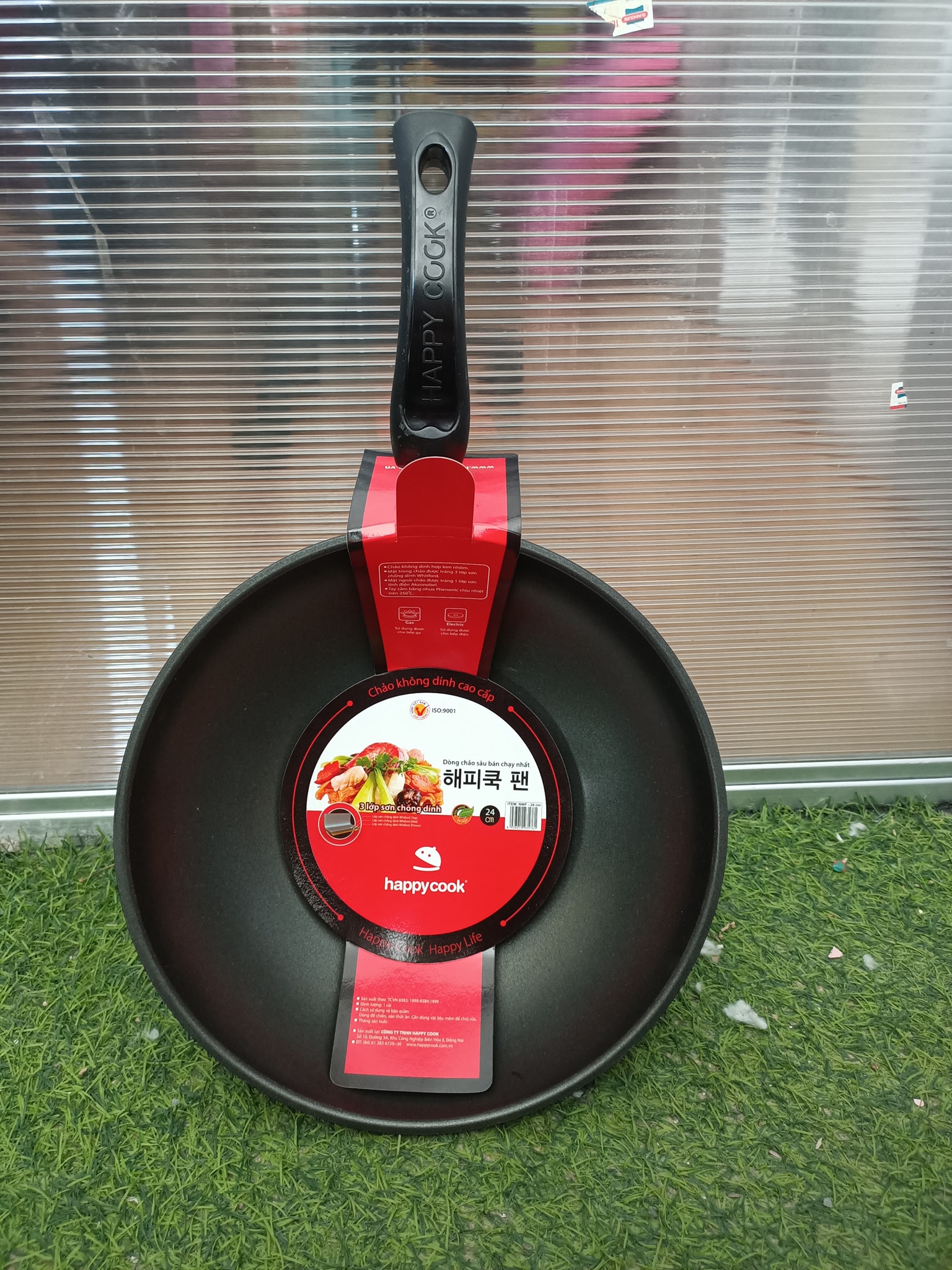 🍳🍳CHẢO SÂU LÒNG CHỐNG DÍNH HAPPY COOK 24CM