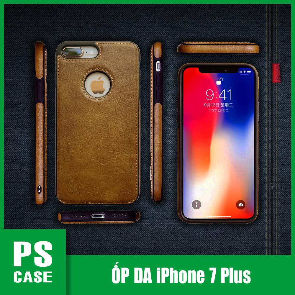 Ốp lưng da iphone 7 plus - ip 7 plus - ps case phân phối