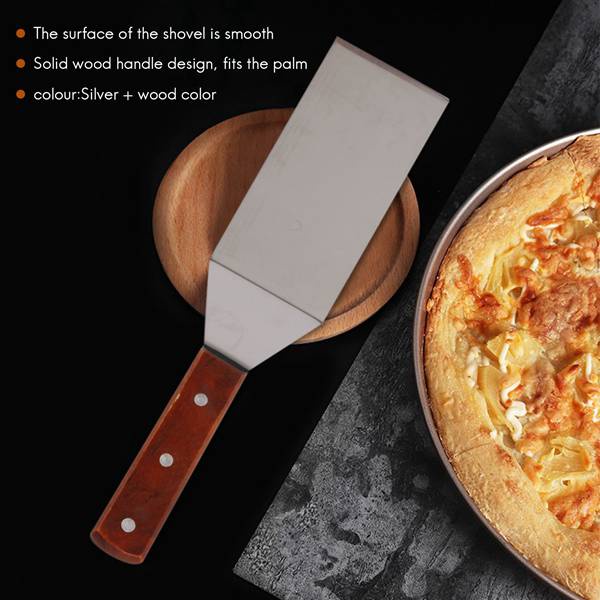 Xẻng Xúc Bánh Pizza Cán Gỗ