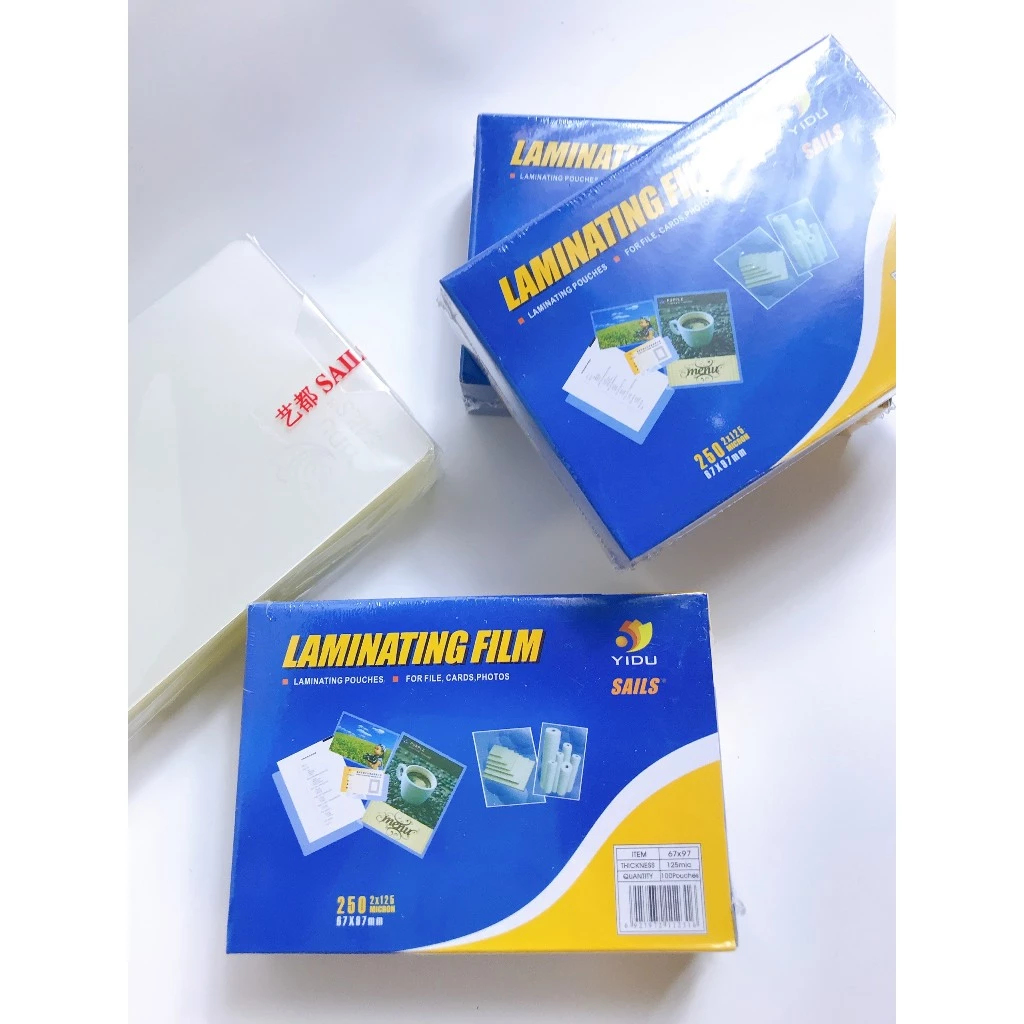 Màng Nhựa Ép Plastic Giấy Chứng Minh Nhân Dân, Căn Cước, Bắng Lái Xe 100 tờ/xấp