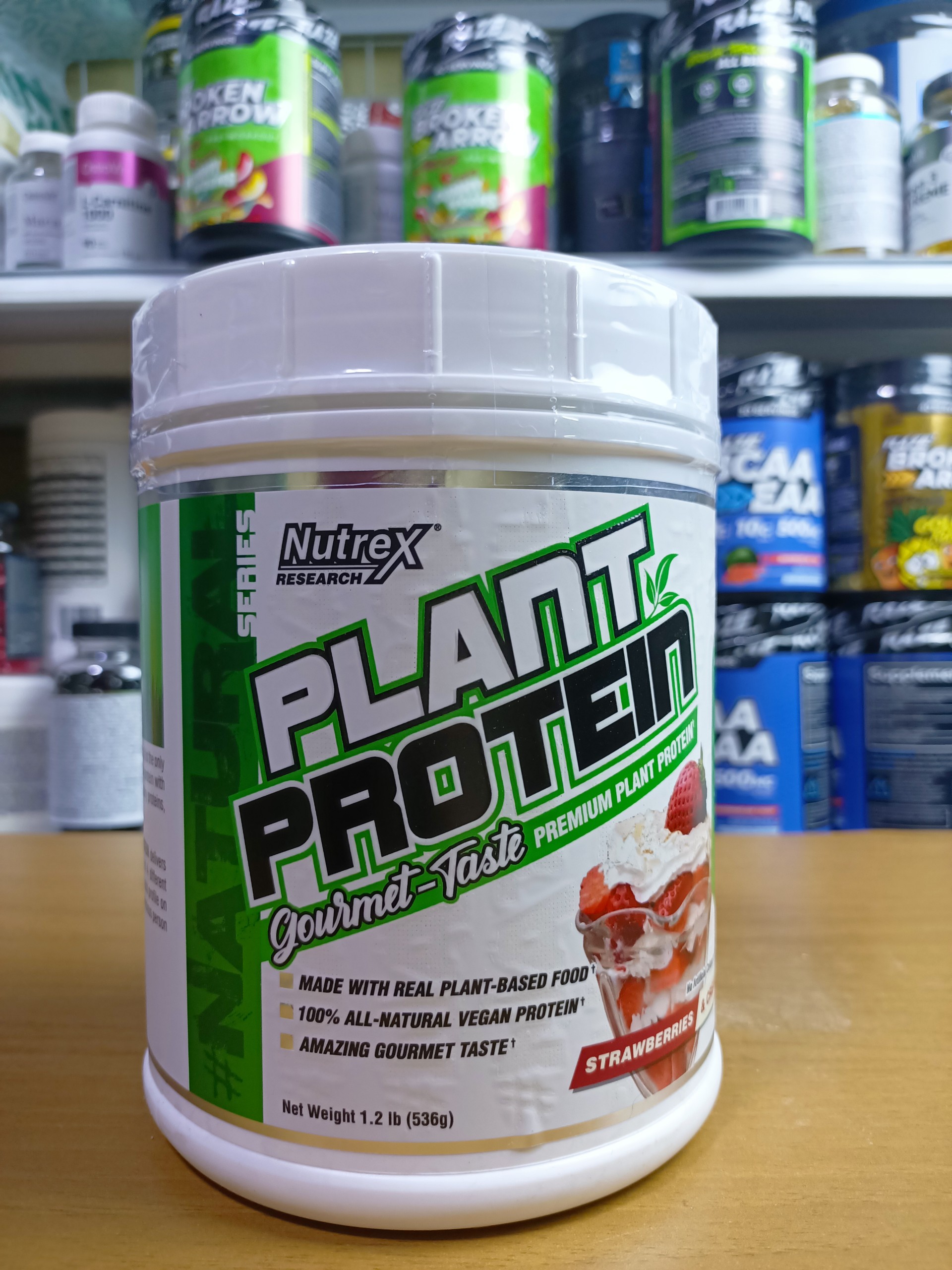 Whey thực vật Plant Protein (576g) Nutrex - Whey dành cho người ăn chay