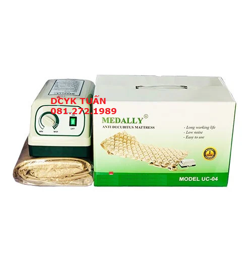 Nệm hơi chống lở loét cho người già bệnh nhân MEDALLY UC-04 USA - Nằm êm và thoáng mát