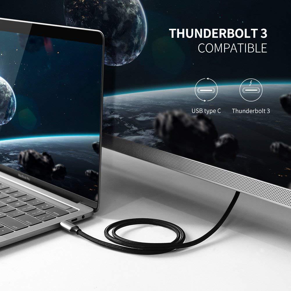 Cáp chuyển USB C sang HDMI dài 1.5m Ugreen 50570 (hỗ trợ 4K 2K) Chính Hãng