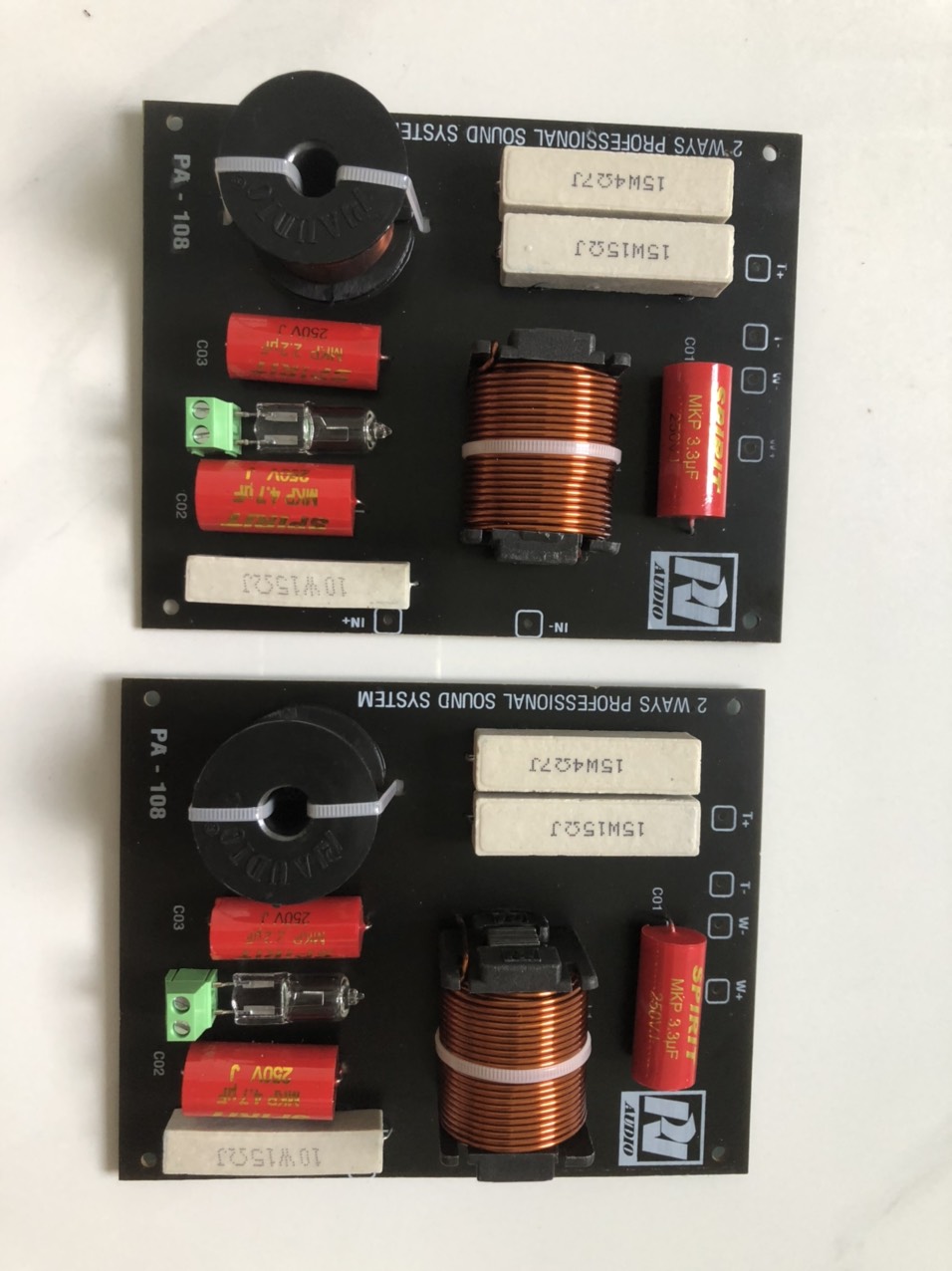 MẠCH PHÂN TẦN 2 WAYS (BASS+TRESS- PA108)–1 CẶP
