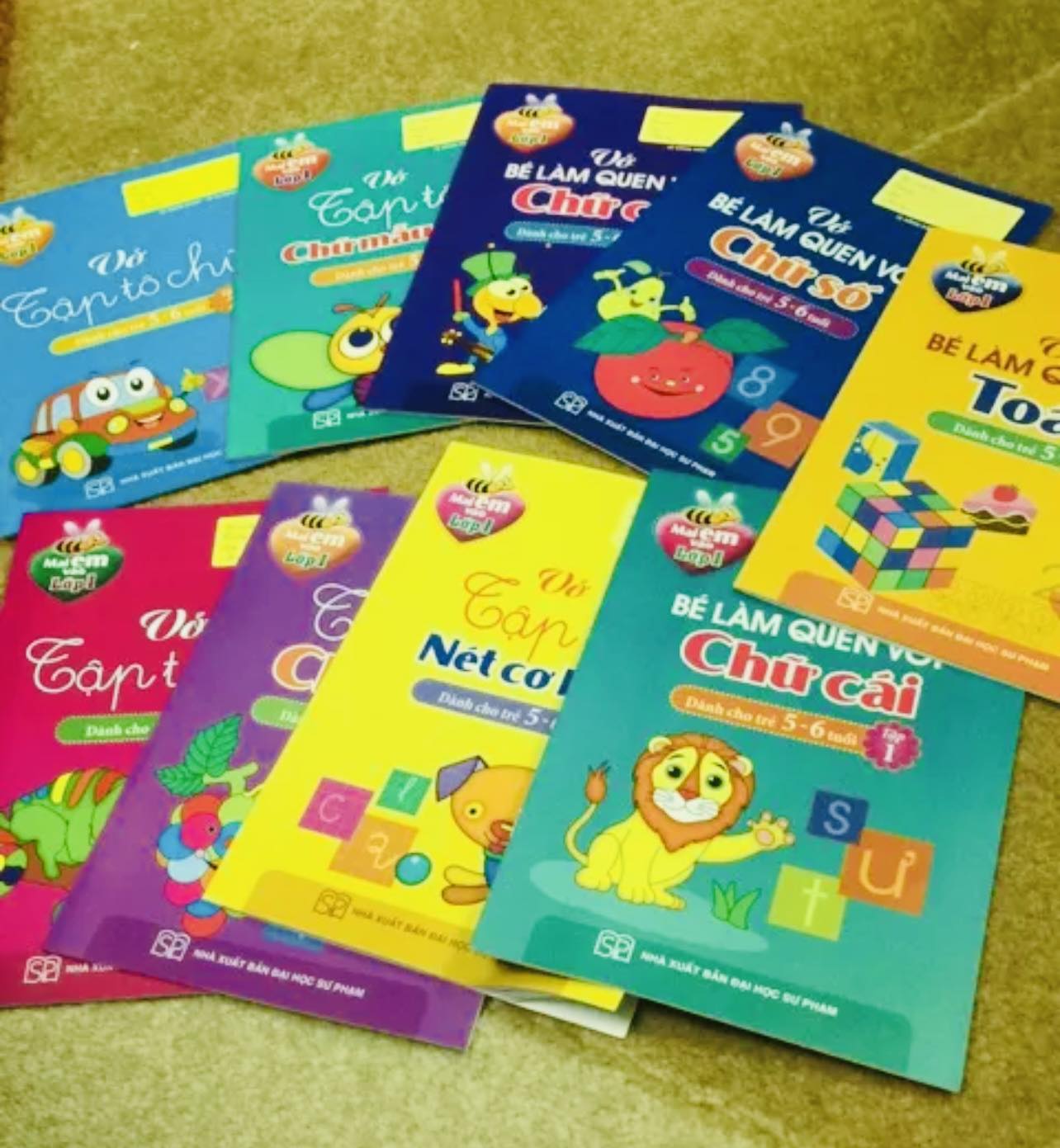 Bộ sách Mai Em Vào Lớp 1 (Dành Cho Trẻ 5 - 6 Tuổi)