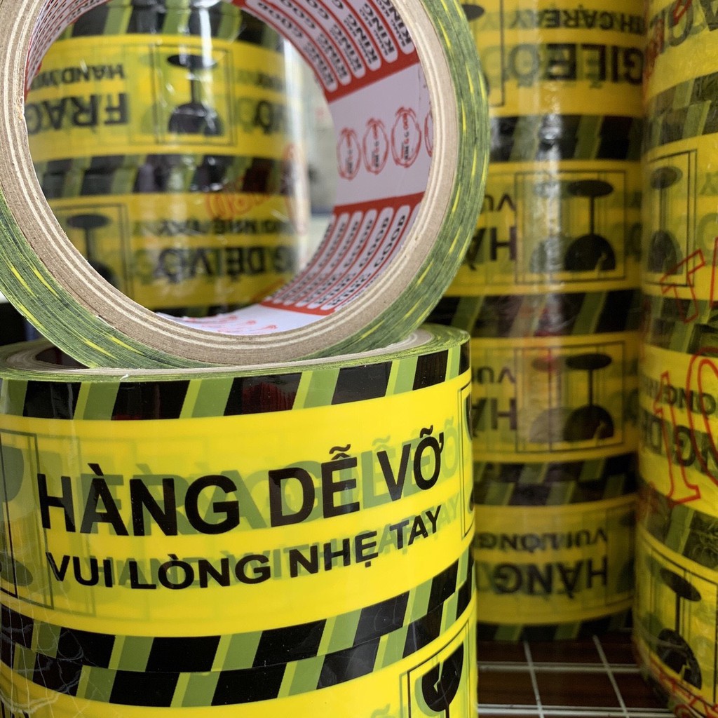 Cuộn băng keo Hàng Dễ Vỡ - Bản 48mm 100Y A90