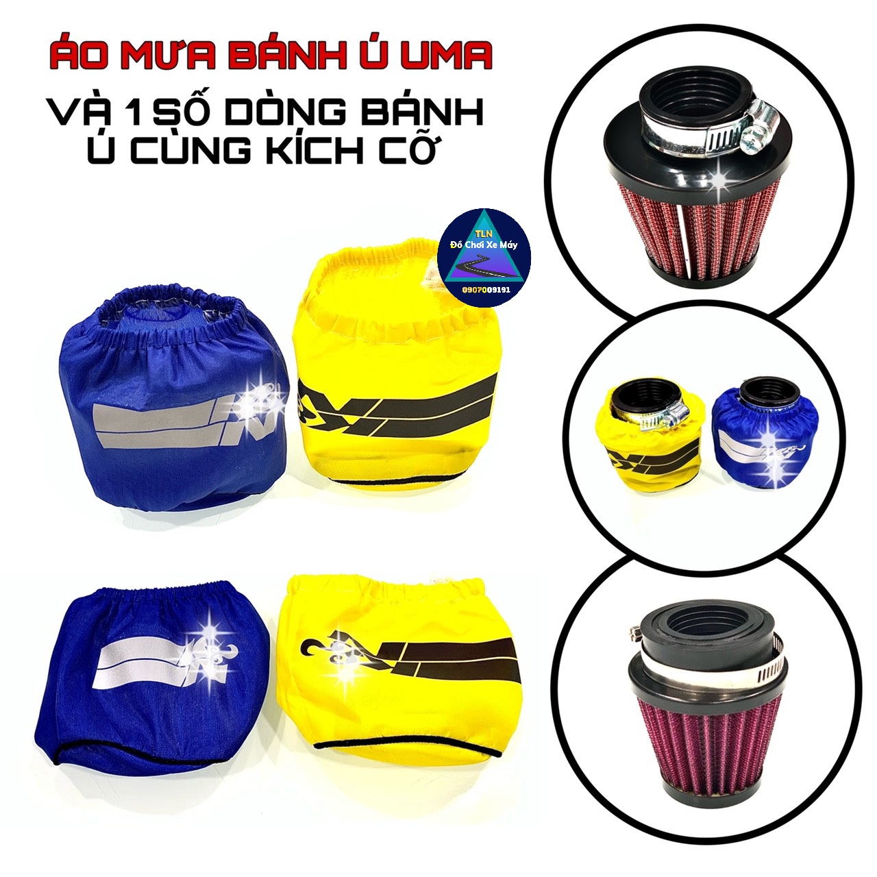 [HCM]ÁO MƯA CHỐNG NƯỚC CHO BÁNH Ú XE MÁY