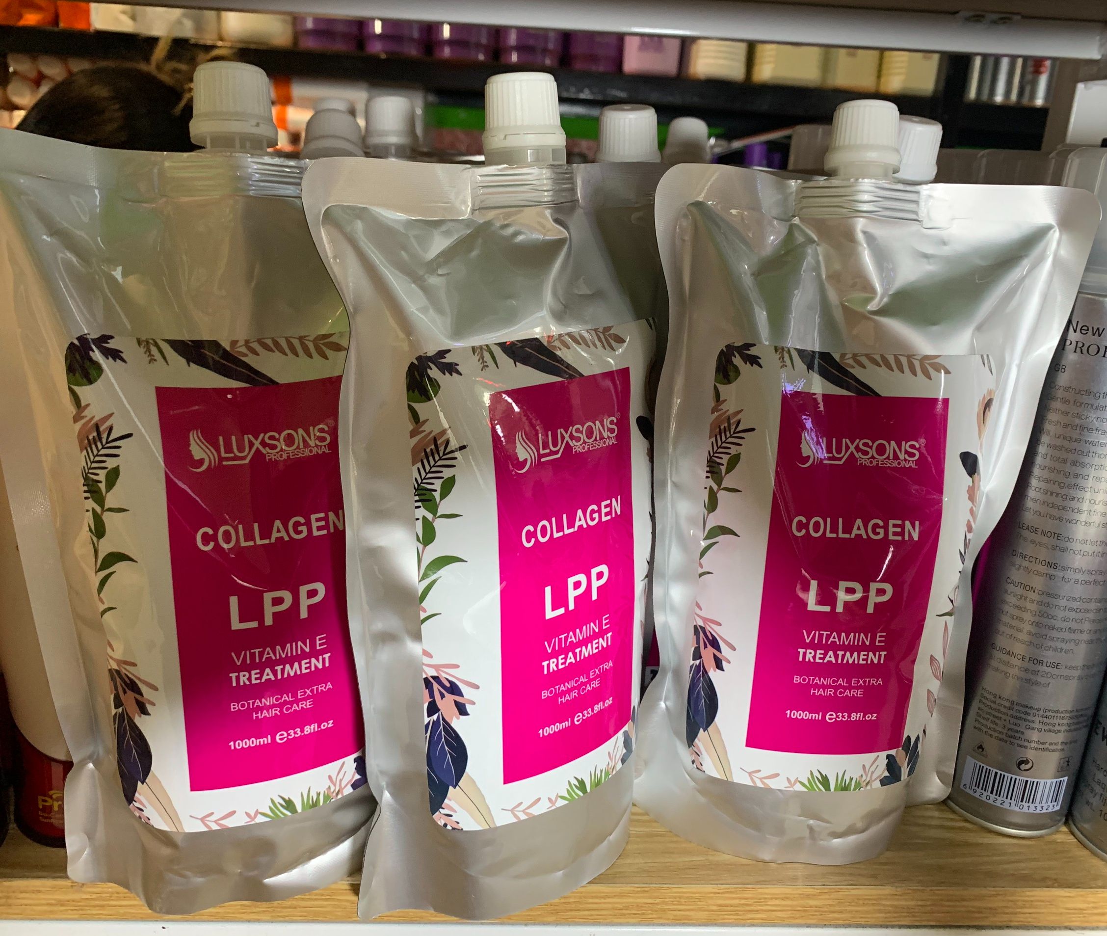 Hấp Dầu Luxsons Collagen 1000ml Siêu Thơm Siêu Bóng Mượt