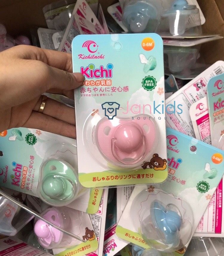 Núm Ti Giả, Núm Ti Giả Silicon Kichilachi Cho Bé
