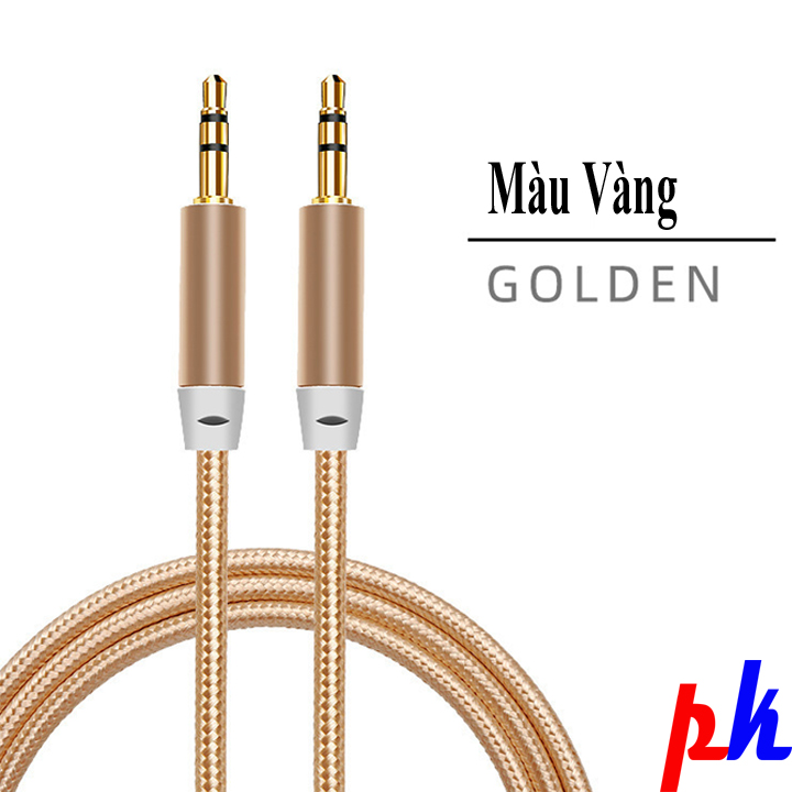 Jack 2 đầu 3.5 mm 3 chấu AUX YPX35