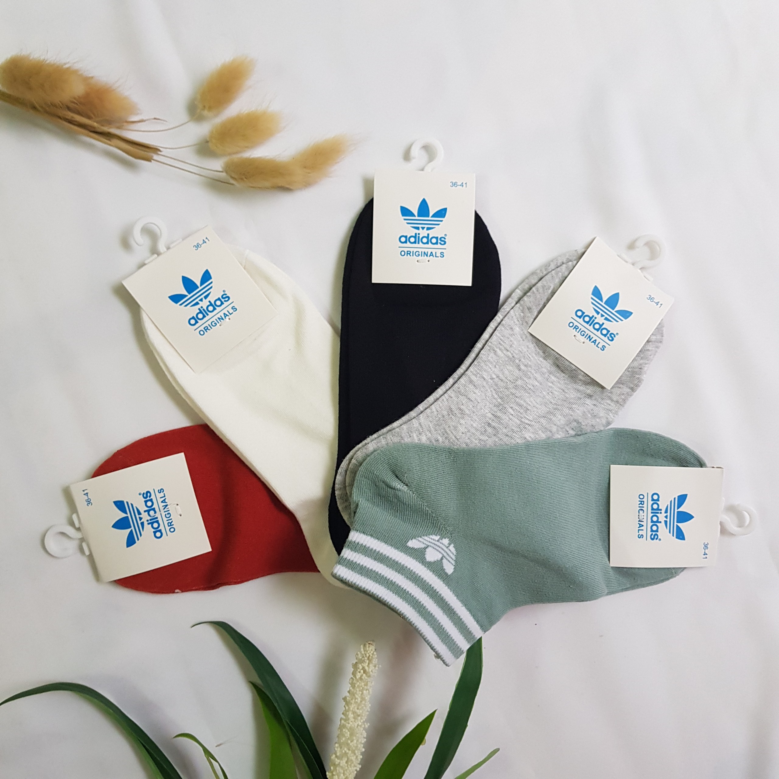 TẤT VỚ CỔ NGẮN ADIDAS COTTON MỀM MỊN
