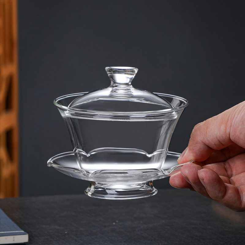 Chén Khải Tiềm Trà Bằng Thủy Tinh Dung Tích 200 ml