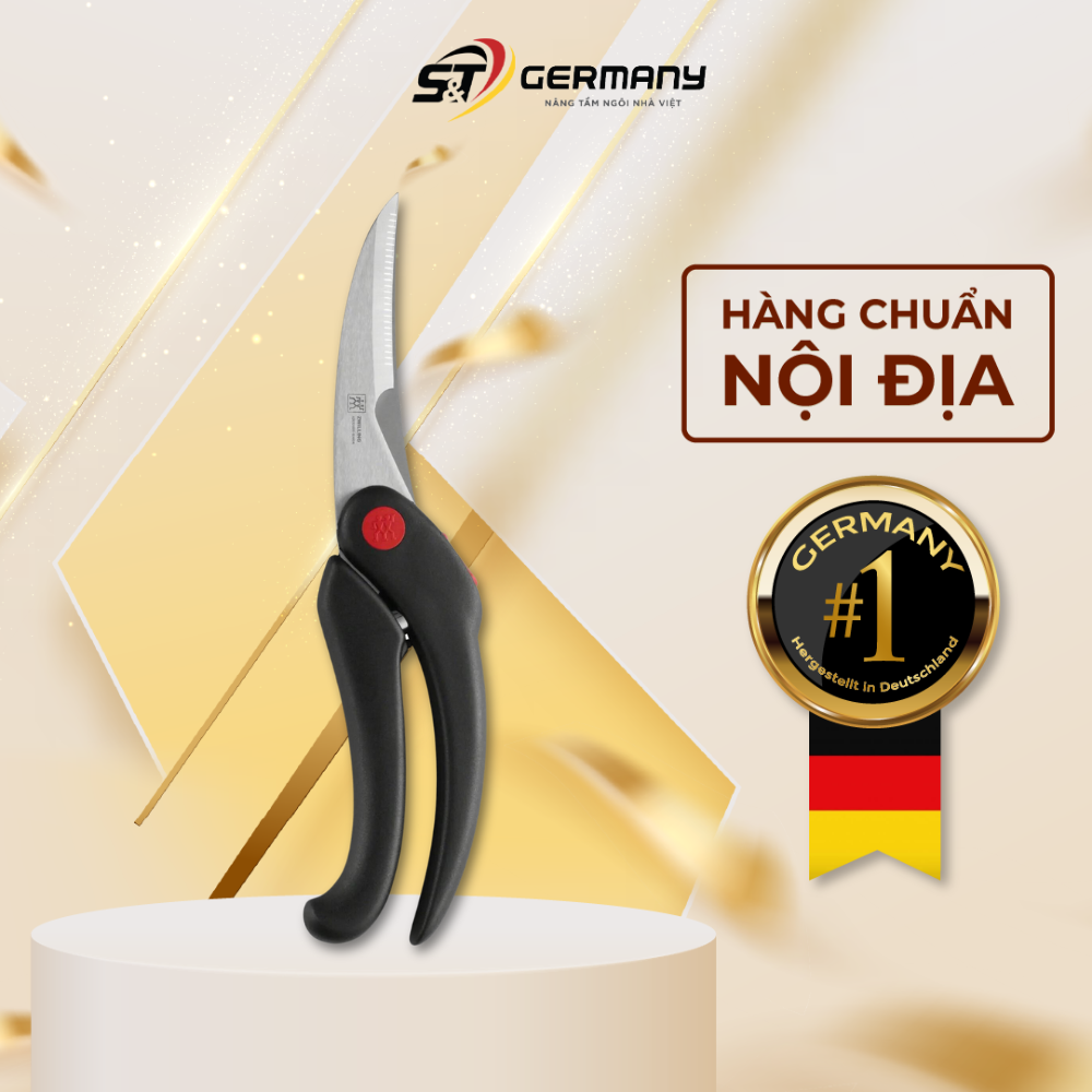Kéo cắt gà zwilling geflüɡelschere 42914 nội địa đức chất liệu thép không gỉ thiết kế chắc chắn germanysnt 130007