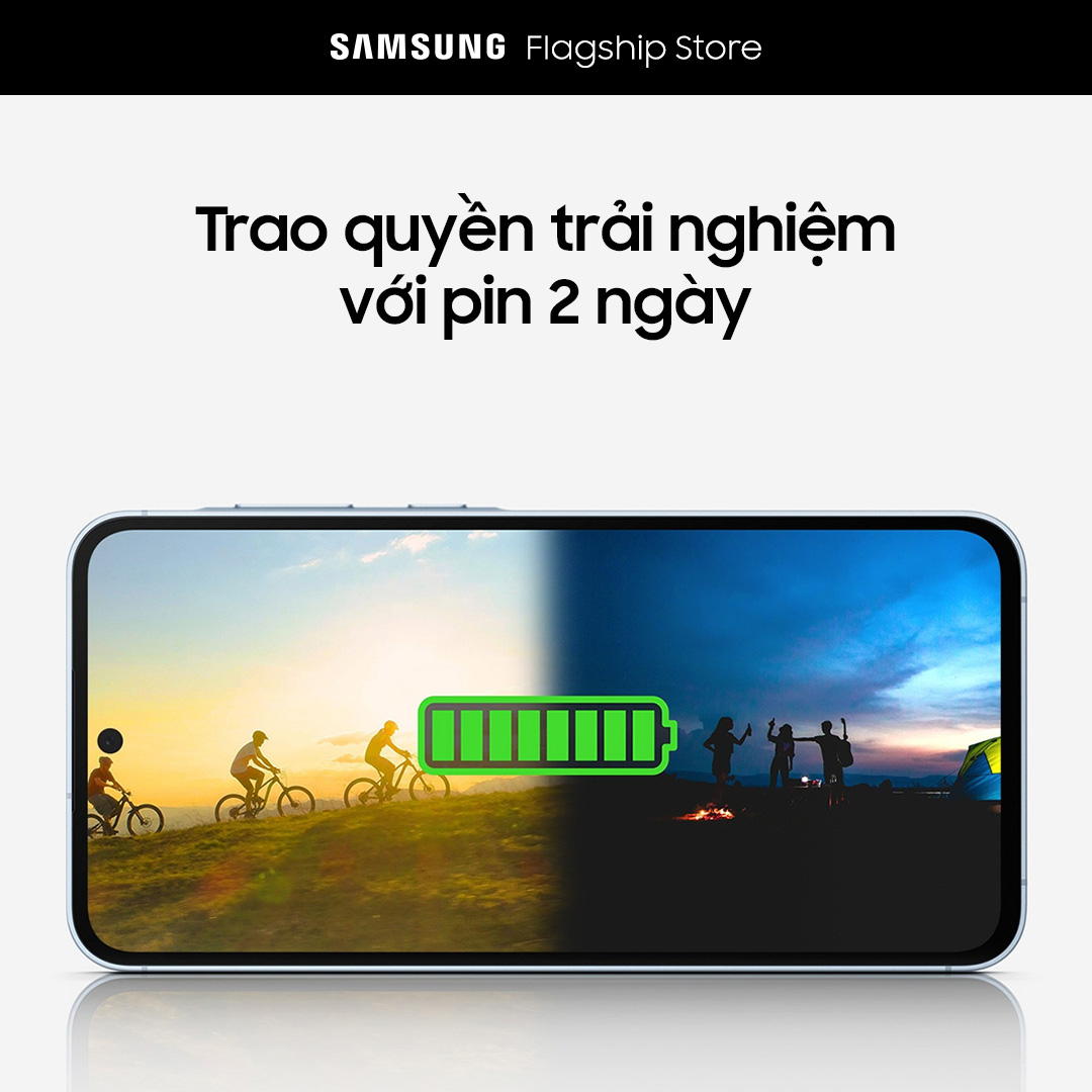 Điện thoại Samsung Galaxy A55 5G, Màn hình Super AMOLED 6,6", Camera AI, Vi xử lý mạnh mẽ 4nm