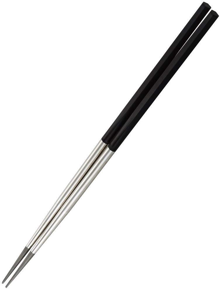 KAI - Select 100 - Stainless steel chopsticks - 33cm