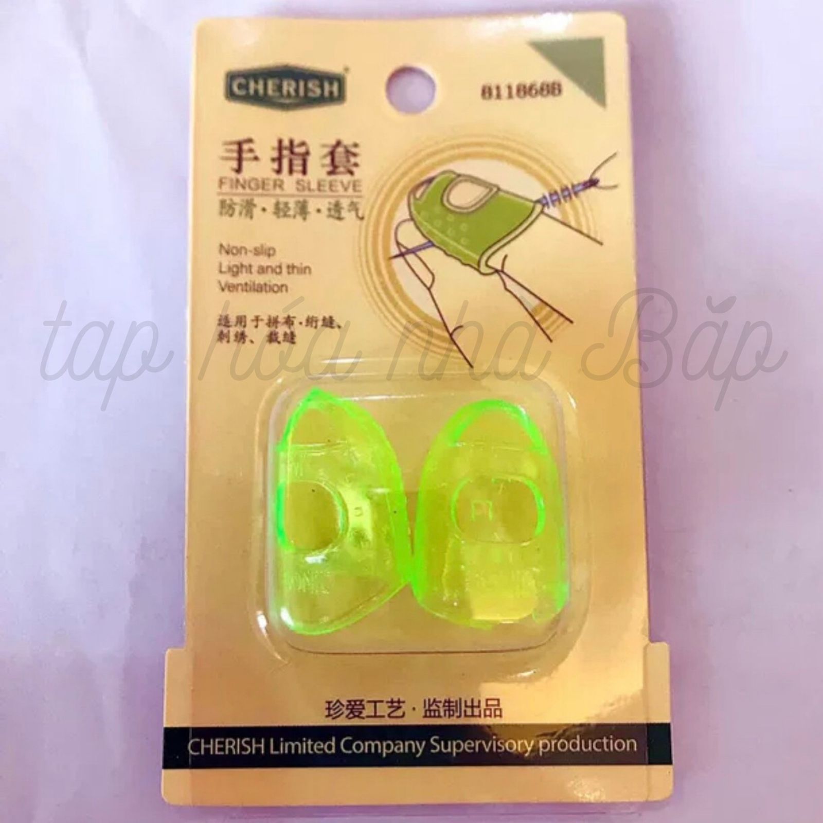 Đê Tay Silicon Hãng Cherish Gọn Nhẹ Dễ Dùng