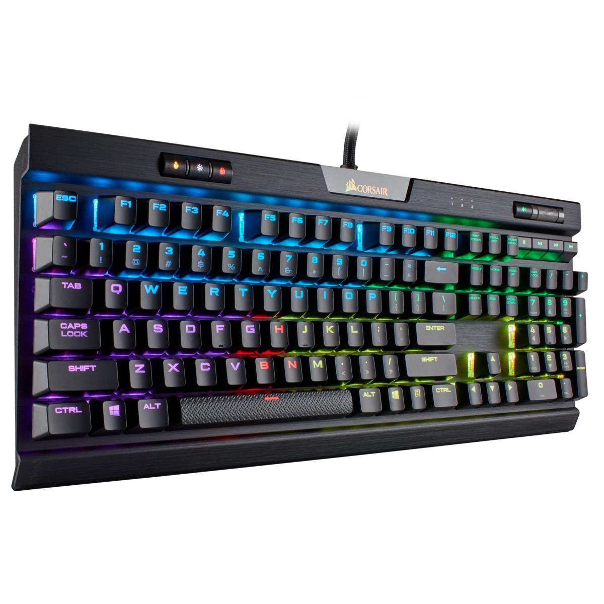 [Trả góp 0%]Bàn phím cơ Corsair K70 MK.2 MX Silent RGB