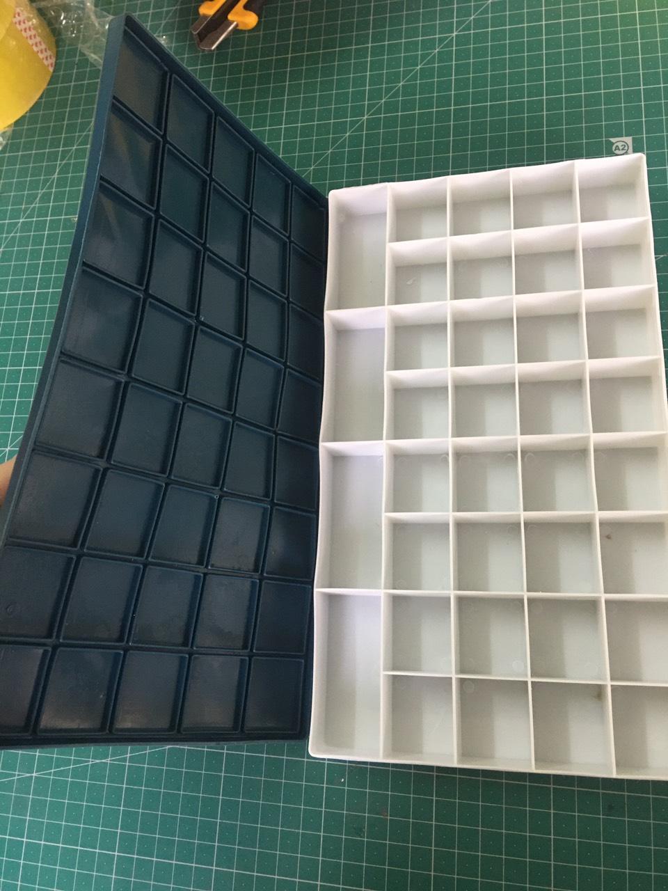 PALLETTE ĐỰNG MÀU NƯỚC NẮP SILICON