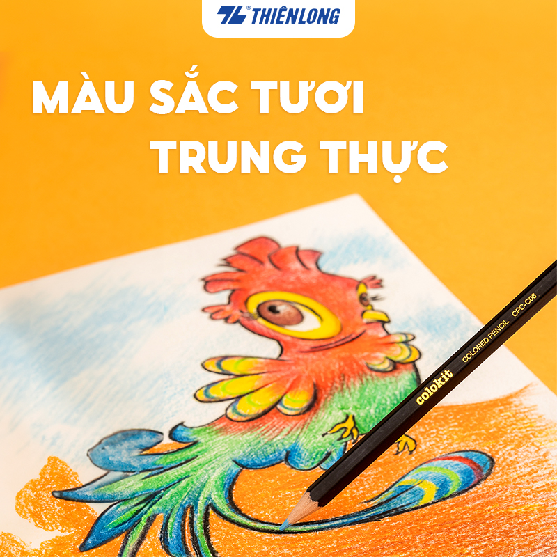 Combo 2 Bút chì 12 màu Thiên Long Colokit CPC-C06