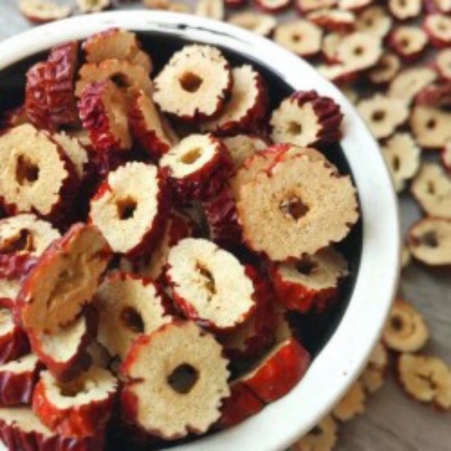 1kg táo đỏ thái lát khô