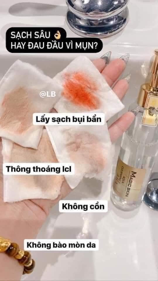 Tẩy trang Aha Magic Skin