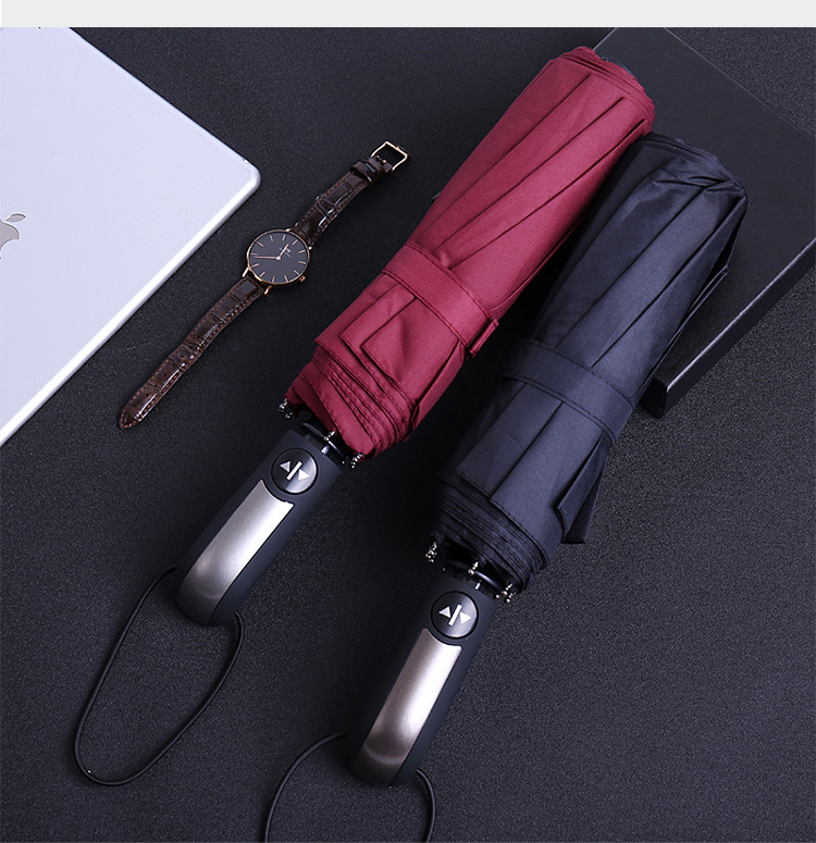 Ô DÙ 10 NAN SIZE LỚN ĐÓNG MỞ TỰ ĐỘNG BẰNG NÚT BẤM CHỐNG TIA UV - VẢI DÙ CAO CẤP HÀNG XUẤT NHẬT - DÙ ĐI MƯA GẤP GỌN CHỐNG TIA UV CAO CẤP