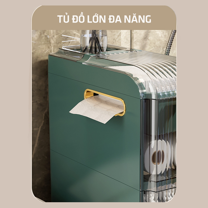 Tủ đựng đồ phòng tắm đa năng 4 tầng