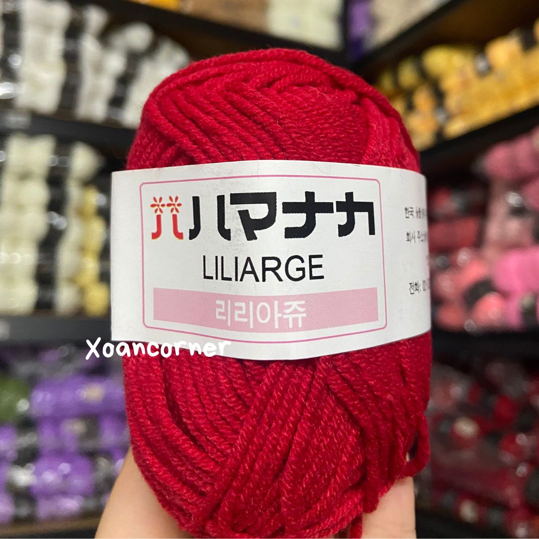 Len nhí Hàn Quốc | Len milk cotton Hàn 25gr
