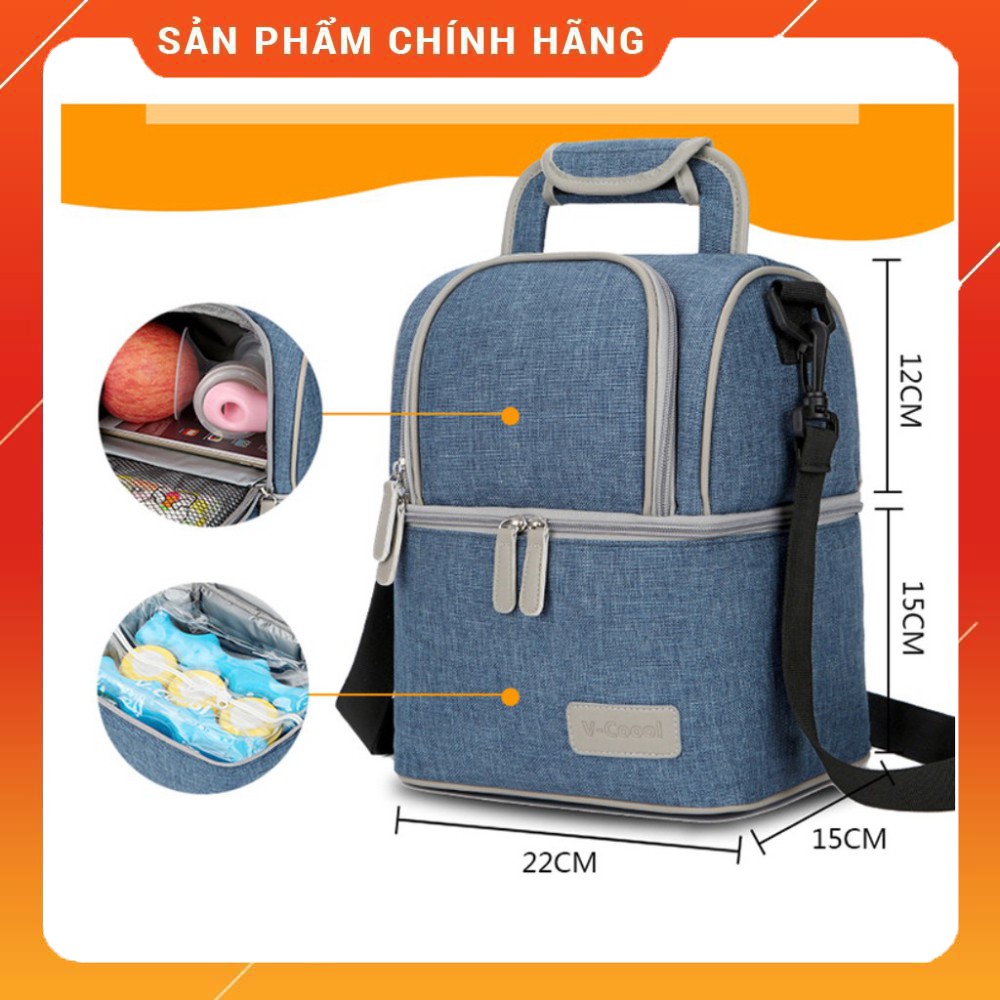 Balo bỉm sữa, giữ nhiệt Vcool ( V- Coool ) - FLASH SALE