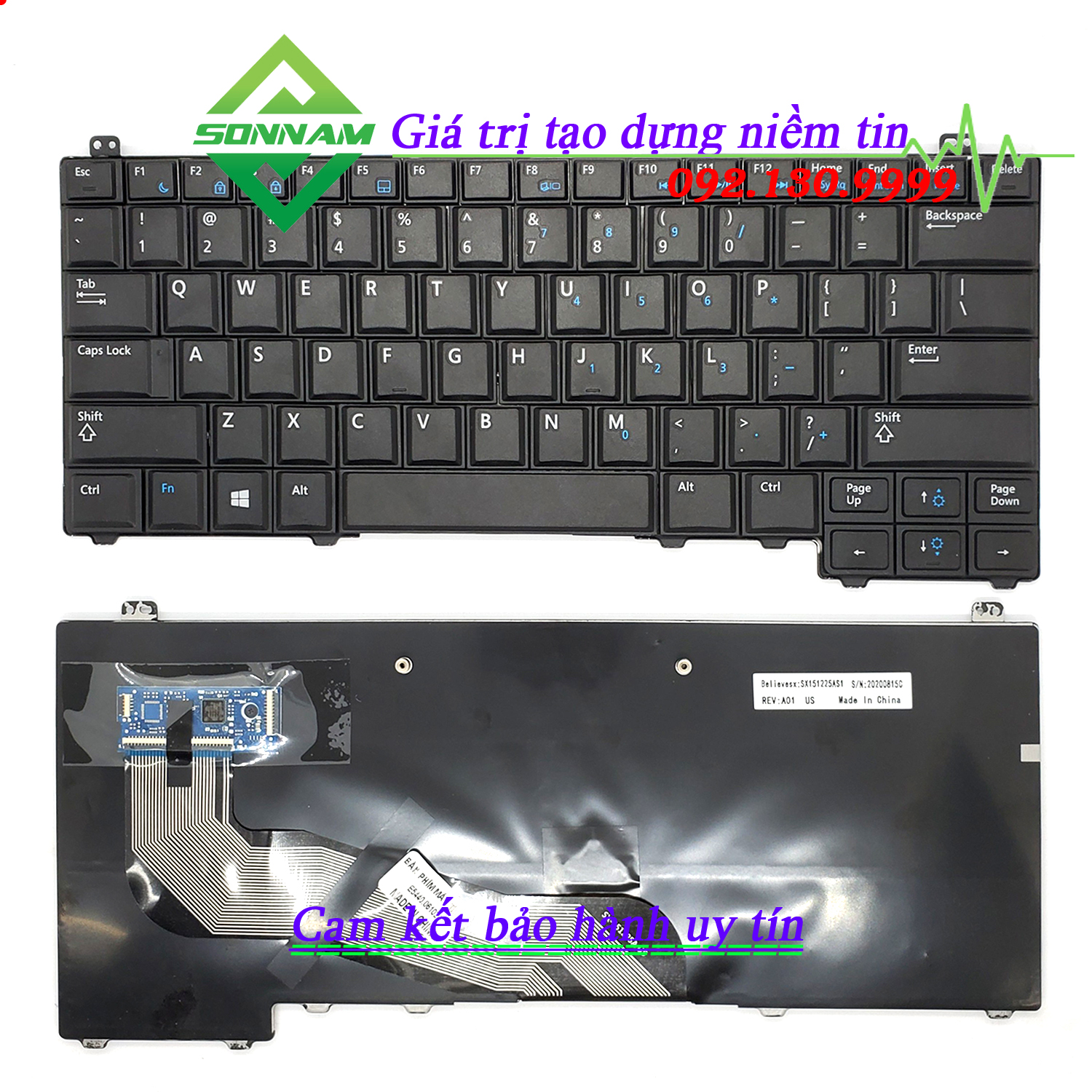 Bàn Phím Laptop Dell Latitude E5440