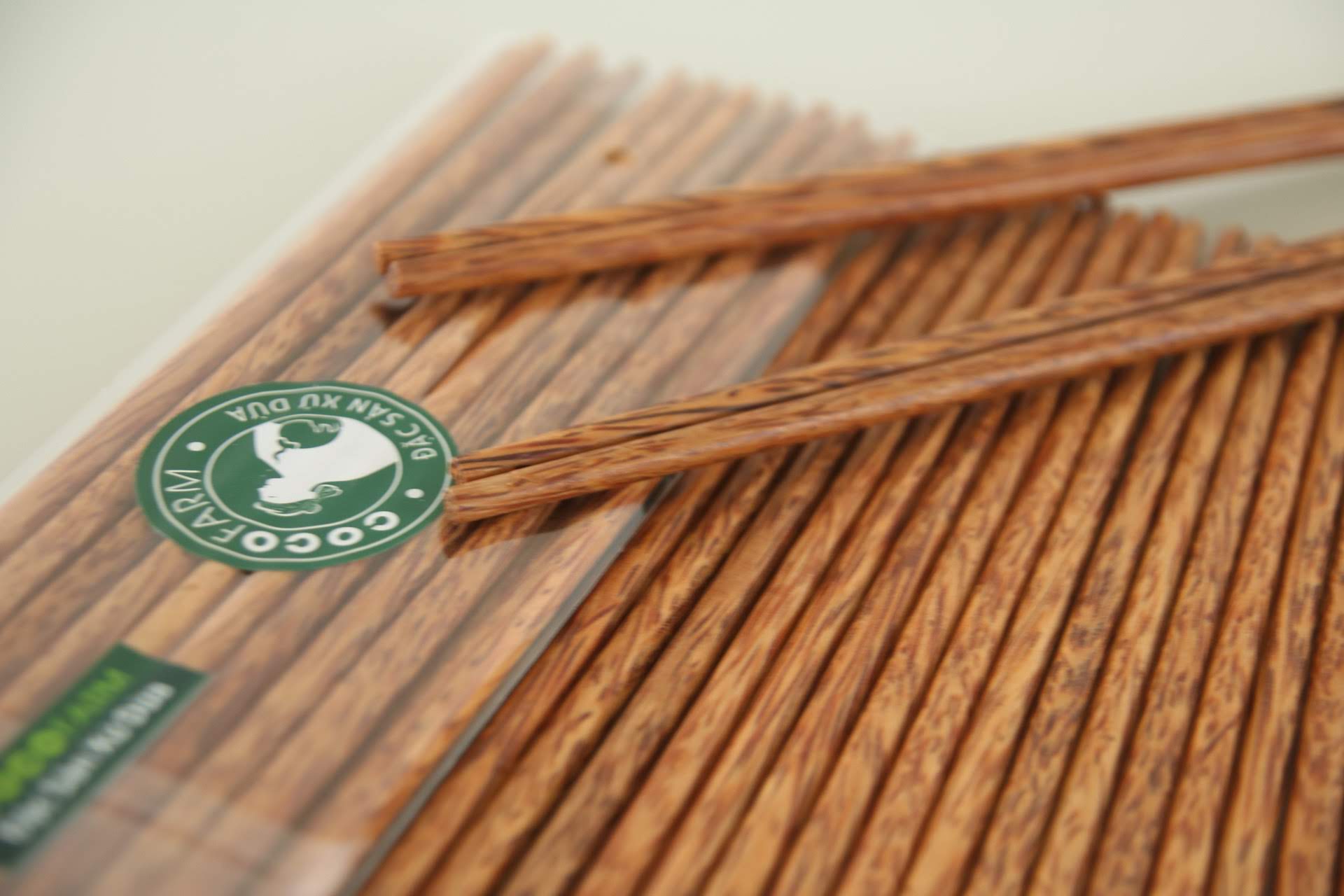 Bộ 10 đôi đũa gỗ dừa Cocofarm