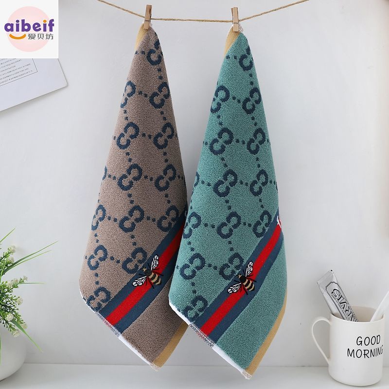 Khăn Rửa Măt Coton Sợi Bông CC Ong / Hàng Đẹp