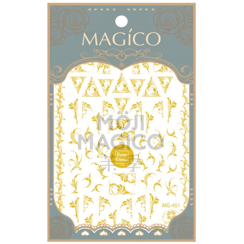 Sticker 3d magico - hình dán móng - byh177