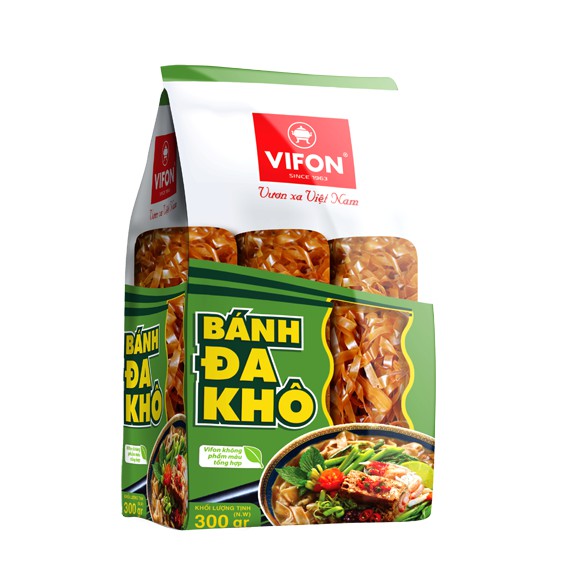 Bánh đa đỏ khô Vifon 300g