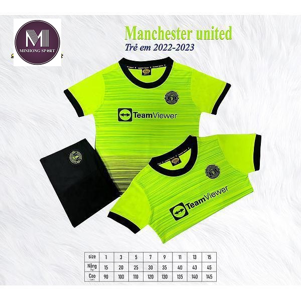 Bộ Quần Áo Bóng.Đá Trẻ Em – CLB Manchester U.N