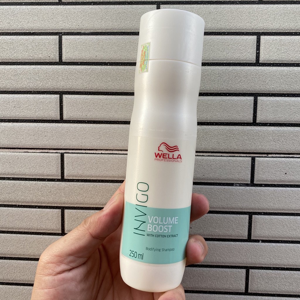Dầu gội tạo độ phồng Wella INVIGO Volume Boost Bodifying Shampoo 250ml