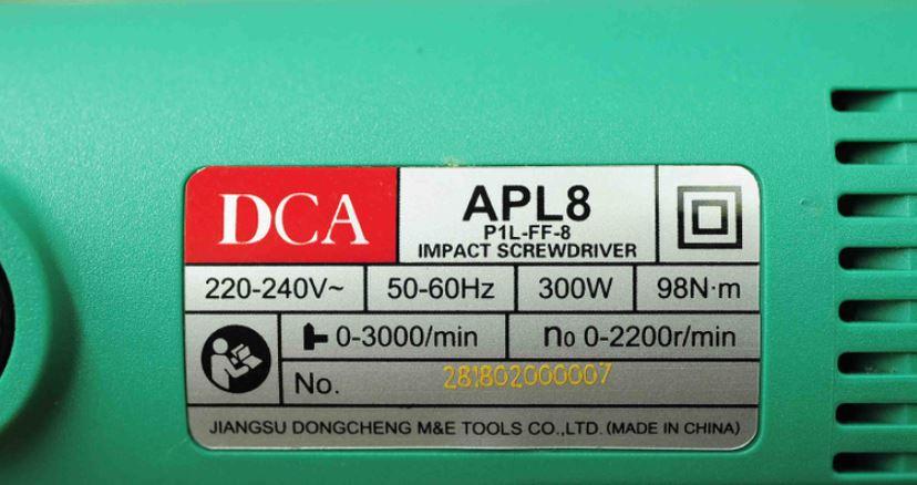 Máy vặn vít 300W DCA APL8 P1L-FF-8   (Xanh)