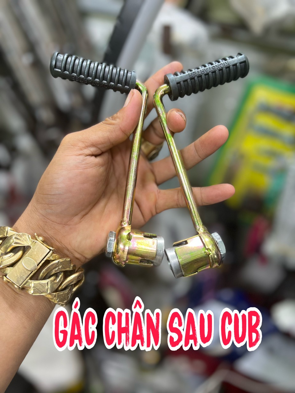 Gác chân cub, 67. hàng gia công, dành cho các dòng xe 67 - 68 - cd - cd, cub, dame