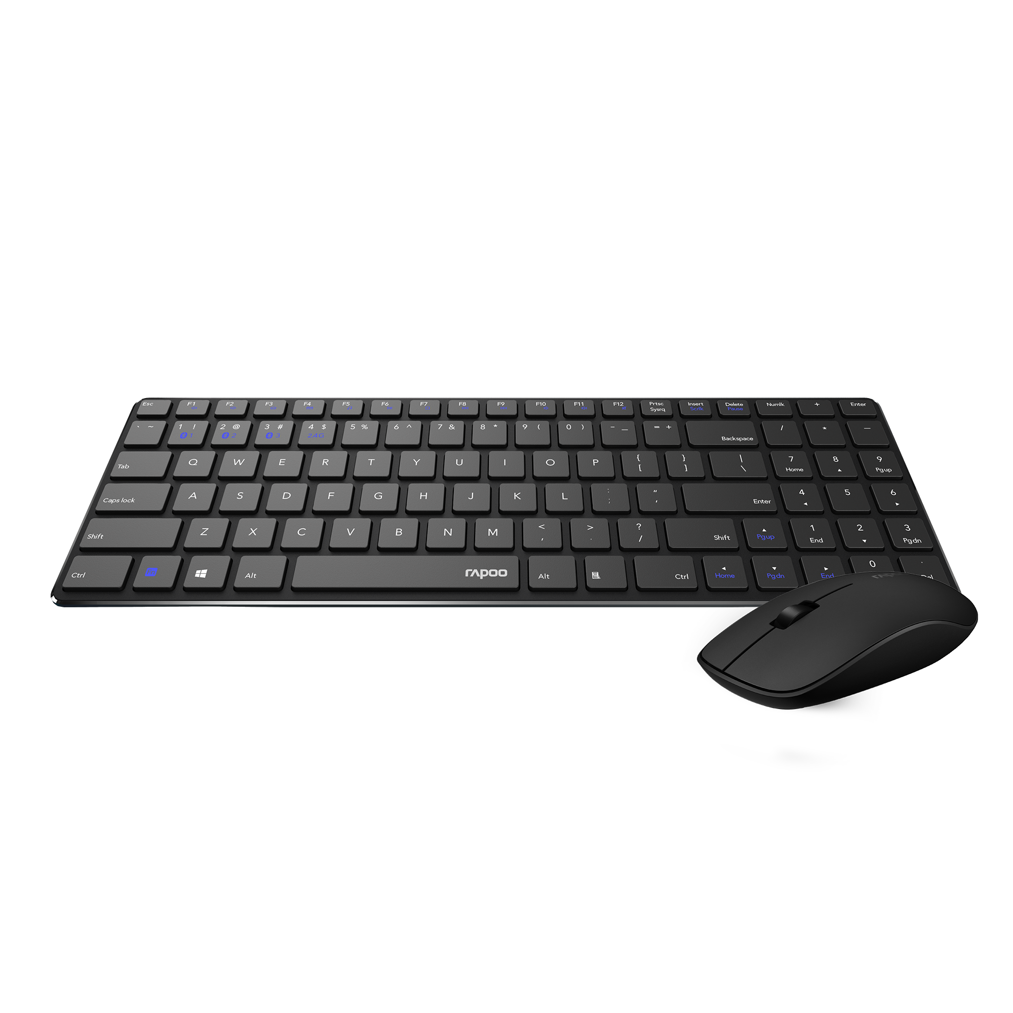 Bộ bàn phím và chuột Bluetooth Rapoo 9300M