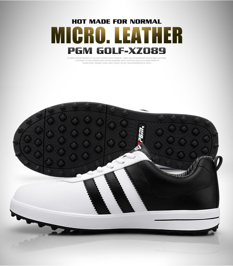 XZ089 - GIÀY GOLF NAM - PGM GOLF SHOES MICRO LEATHER