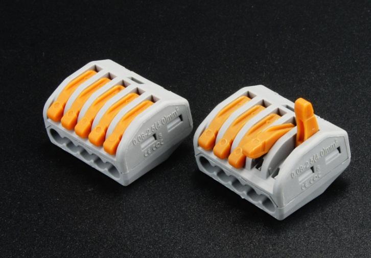 10 chiếc Cút nối dây điện nhanh KV774- 5 cổng