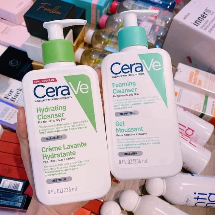 Sữa Rửa Mặt CeraVe Foaming Facial Cleanser 236ml