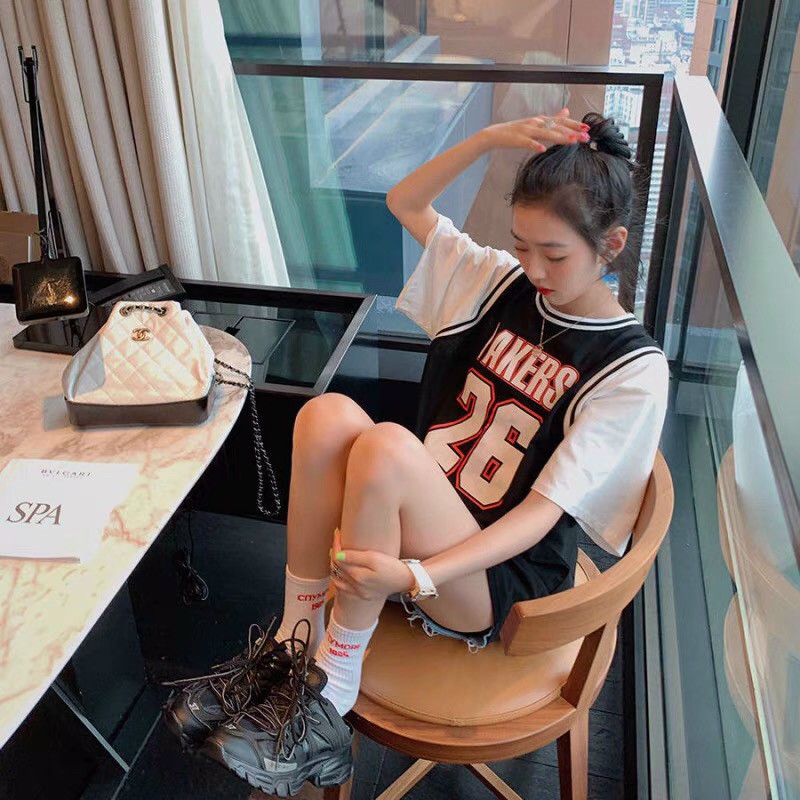 Áo thun nữ bóng rổ unisex cưc chất về nhiều màu